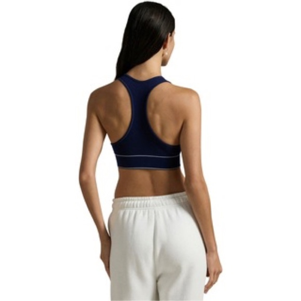 Polo Ralph Lauren Rib-knit Logo Bralette - Picture 2 of 7